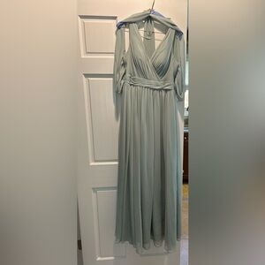 Azazie Agave Kora bridesmaid dress size 10